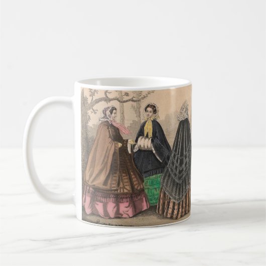 1858 Godey's Capes & Paletots Mokken (Links)