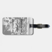 1859: De stad Boston, Massachusetts Bagagelabel (Achterkant horizontaal)