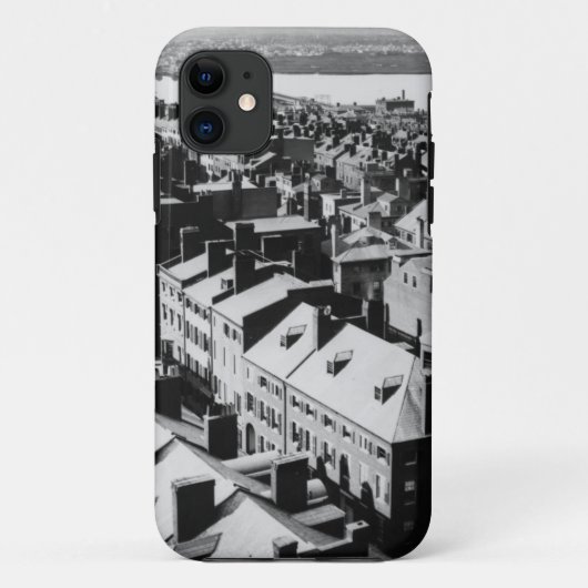 1859: De stad Boston, Massachusetts Case-Mate iPhone Case (Achterkant)