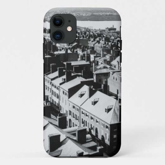 1859: De stad Boston, Massachusetts Case-Mate iPhone Case (Achterkant)