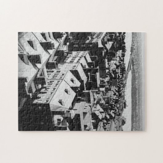 1859: De stad Boston, Massachusetts Legpuzzel (Horizontaal)