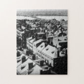 1859: De stad Boston, Massachusetts Legpuzzel (Verticaal)
