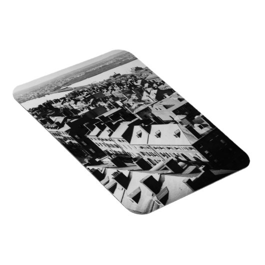 1859: De stad Boston, Massachusetts Magneet (Rechterzijde)