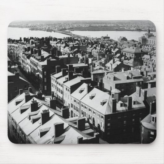 1859: De stad Boston, Massachusetts Muismat (Voorkant)
