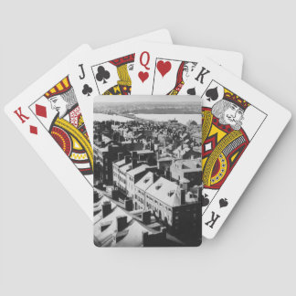 1859: De stad Boston, Massachusetts Pokerkaarten