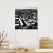 1859: De stad Boston, Massachusetts Poster (Keuken)