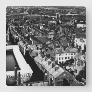 1859: De stad Boston, Massachusetts Vierkante Klok