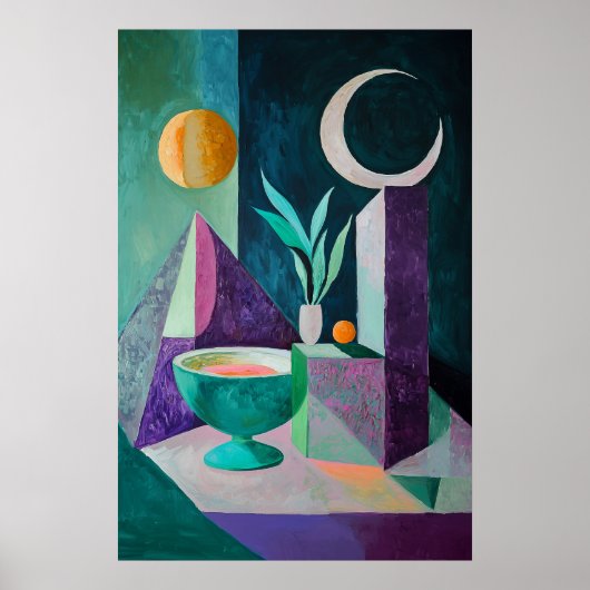 1859 Dreamlike Flow Poster (Voorkant)