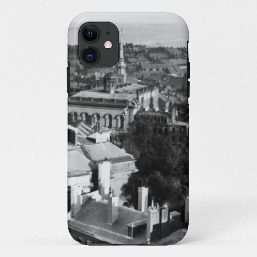 1859: Een gezicht op Boston kijkend naar het zuid Case-Mate iPhone Case (Achterkant)