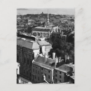1859: Een uitzicht van Boston die naar het zuiden  Briefkaart