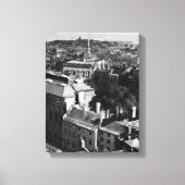 1859: Een uitzicht van Boston die naar het zuiden Canvas Afdruk (Voorkant)