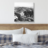 1859: Een uitzicht van Boston die naar het zuiden Canvas Afdruk (Insitu (Slaapkamer))