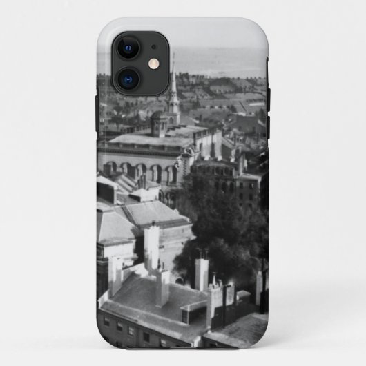 1859: Een uitzicht van Boston die naar het zuiden Case-Mate iPhone Case (Achterkant)