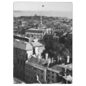 1859: Een uitzicht van Boston die naar het zuiden Klembord (Achterkant)