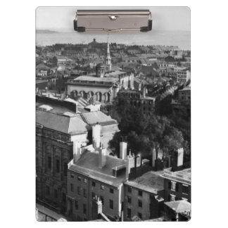 1859:  Een uitzicht van Boston die naar het zuiden Klembord