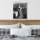 1859: Een uitzicht van Boston uit het State House Canvas Afdruk (Insitu (Slaapkamer))