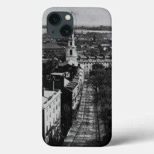 1859:  Een uitzicht van Boston uit het State House iPhone 13 Hoesje