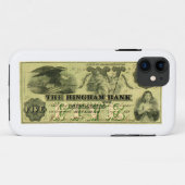 1860 Hingham Massachusetts 5 dollar biljet Case-Mate iPhone Case (Achterkant (horizontaal))