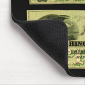 1860 Hingham Massachusetts 5 dollar biljet Muismat (Hoek)
