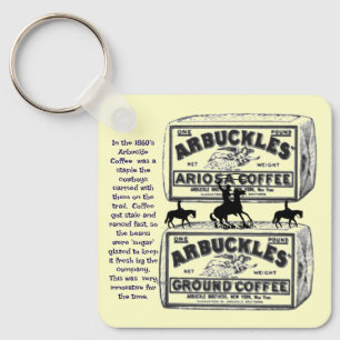 1860's Arbuckles' koffie Sleutelhanger