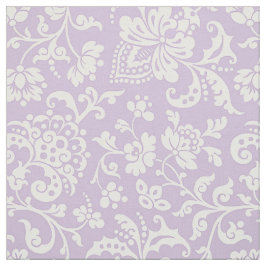 1860s Bloemen, Lavendel Stof