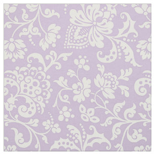 1860s Bloemen, Lavendel Stof