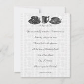 1860s Vrouwenpartij V3 Tea Party Kaart (Achterkant)