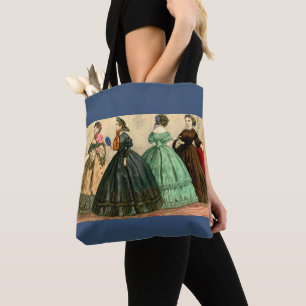 1861 Duits mode bord Tote Bag