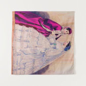 1861 Franse mode bord bruiloft Wandkleed (Voorkant (horizontaal))