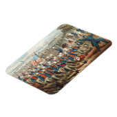  1862 Yankee-vrijwilligers die in Dixie marcheren Magneet (Linkerzijde)