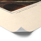  1862 Yankee-vrijwilligers die in Dixie marcheren Poster (Hoek)