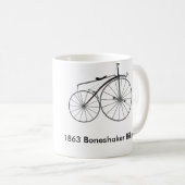 1863 Boneshaker Fietskoffie Mok (Voorkant rechts)