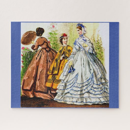 1863 Journal des Jeunes Personnes mode bord Legpuzzel (Horizontaal)