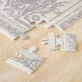 1864 Historic State of Palestine Map Legpuzzel (Zijkant)