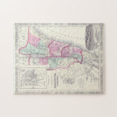 1864 Historic State of Palestine Map Legpuzzel (Horizontaal)