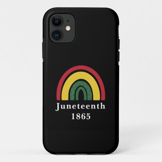 1865 Afrikaanse Amerikaanse zwarte geschiedenis Case-Mate iPhone Case (Achterkant)