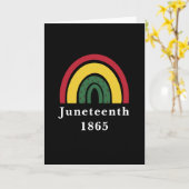 1865 Afrikaanse Amerikaanse zwarte geschiedenis Kaart (Gele Bloem)