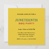 1865 Afrikaanse Amerikaanse zwarte geschiedenis Kaart (Achterkant)