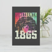 1865 Afrikaanse Amerikaanse zwarte vrijheid Kaart (Staand voorkant)