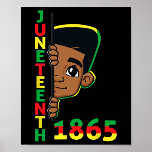 1865 Cool Brown Skin King B Poster