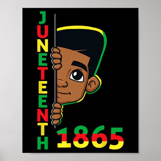 1865 Cool Brown Skin King B Poster (Voorkant)