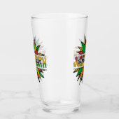 1865 Emancipation African Glas (Rechts)