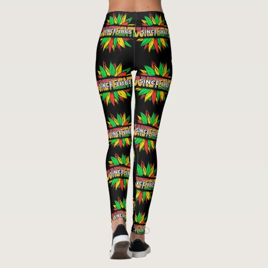 1865 Emancipation African Leggings (Achterkant)