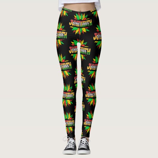 1865 Emancipation African Leggings (Voorkant)