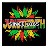 1865 Emancipation African Perfect Poster (Voorkant)