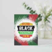 1865 Juneteenth Black Independence Day Briefkaart (Staand voorkant)