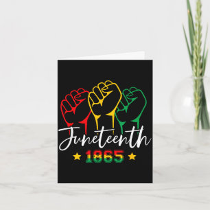 1865 juneteenth vieren Afrikaans-Amerikaanse vrijh Kaart