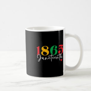 1865 Juneteenth Vieren Zwarte Geschiedenis Maand Koffiemok