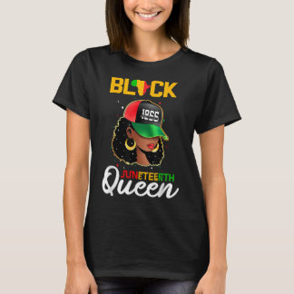 1865 Juneteenth Zwarte Koningin T-shirt