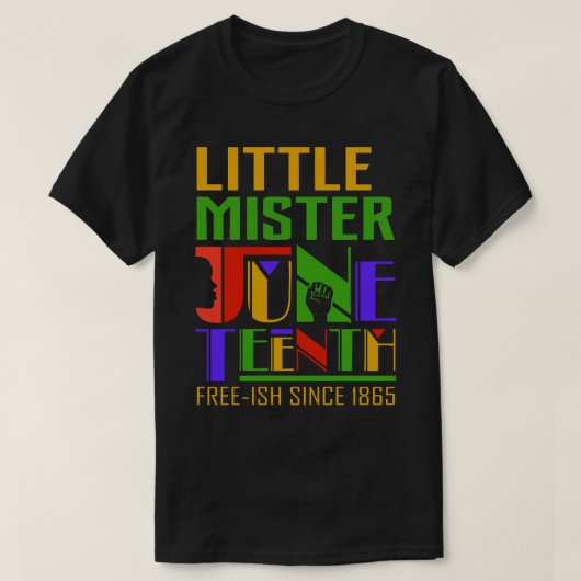 1865 Little Mister T T-shirt (Design voorkant)